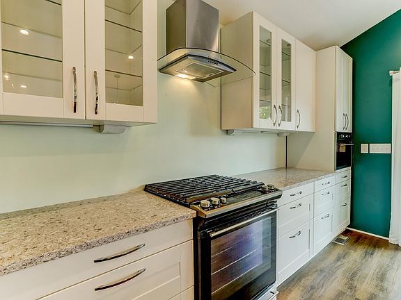 Kitchen and cabinets