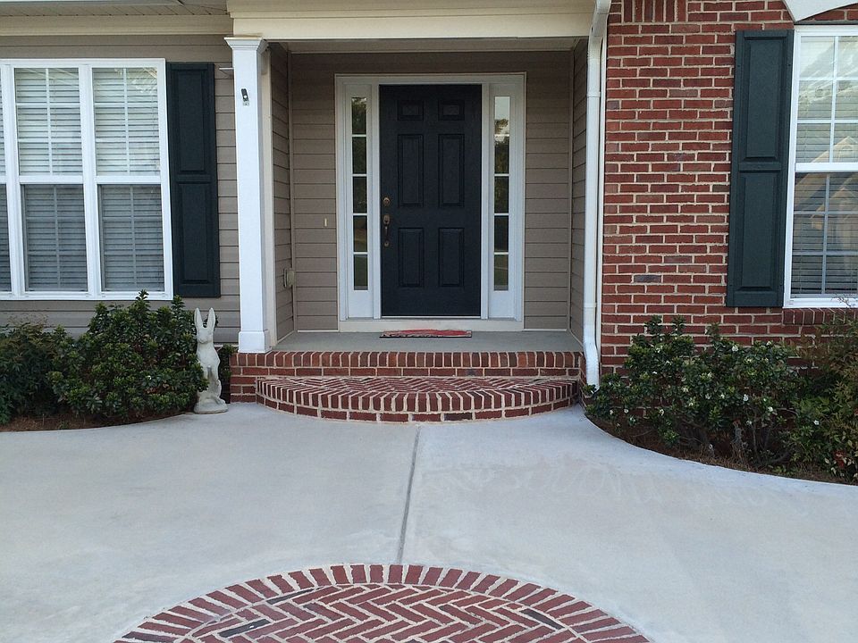 Custom brick/concrete drive