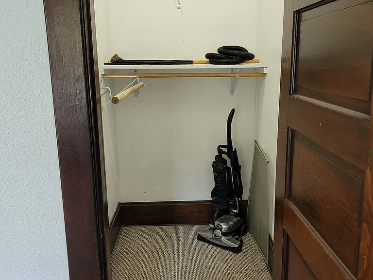 One of 2 walk-in closets off the main 2 bedrooms

Updated pictures coming soon. New LVP flooring spring 2026.