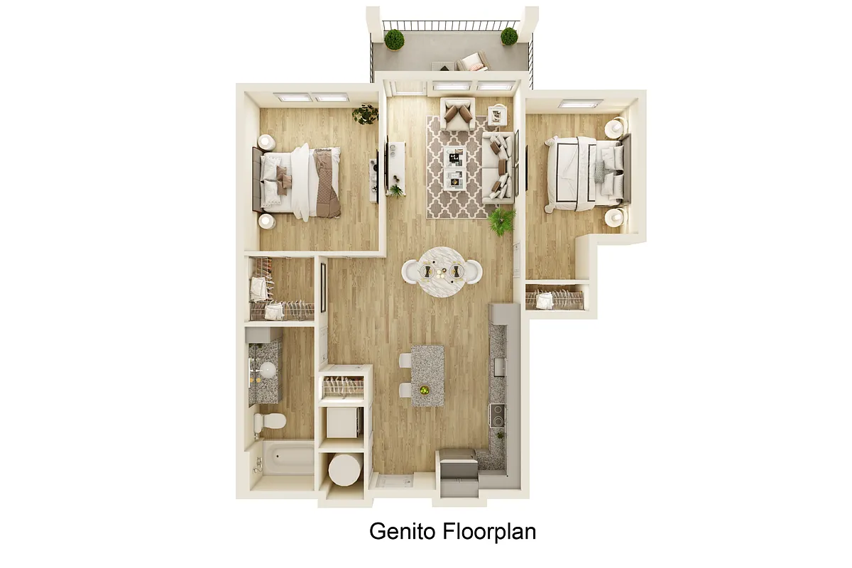 Floor plan Genito