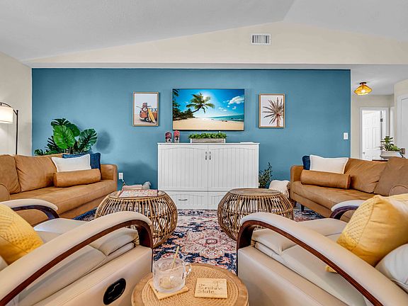 Cozy up in the living room on the couches or the recliners to one of your favorite streaming shows or enjoy a family game night.