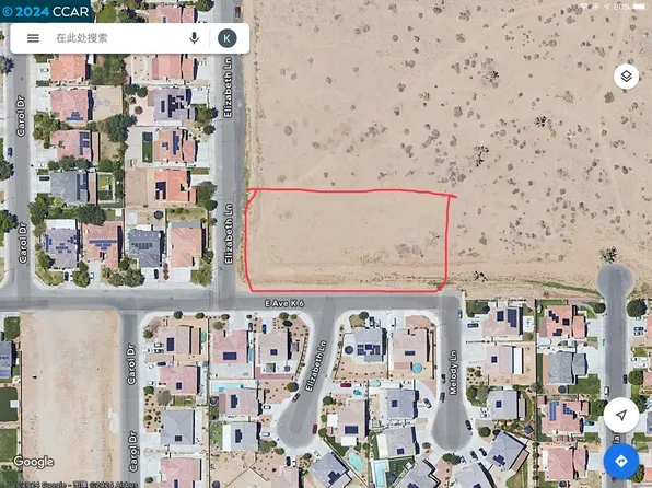 Corner Elizabeth Lane Ave, Lancaster, CA 93535