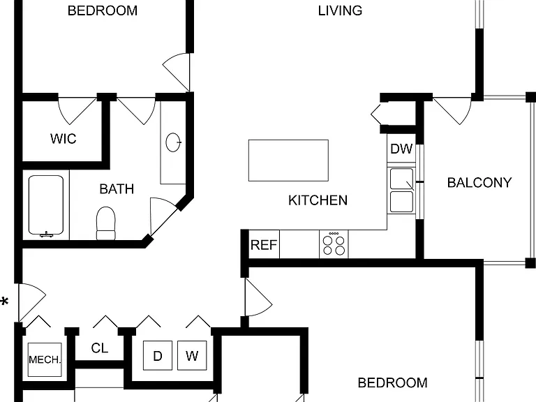 Harper Place at Bees Ferry - B2B Floorplan Harper Place at Bees Ferry - B2B Floorplan