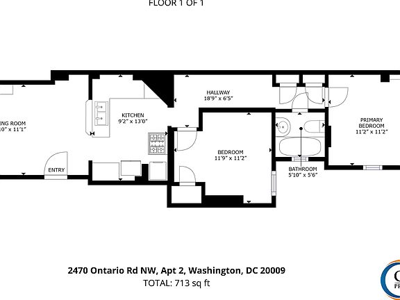 2470 Ontario Rd NW, Apt 2 Floorplan_06202023