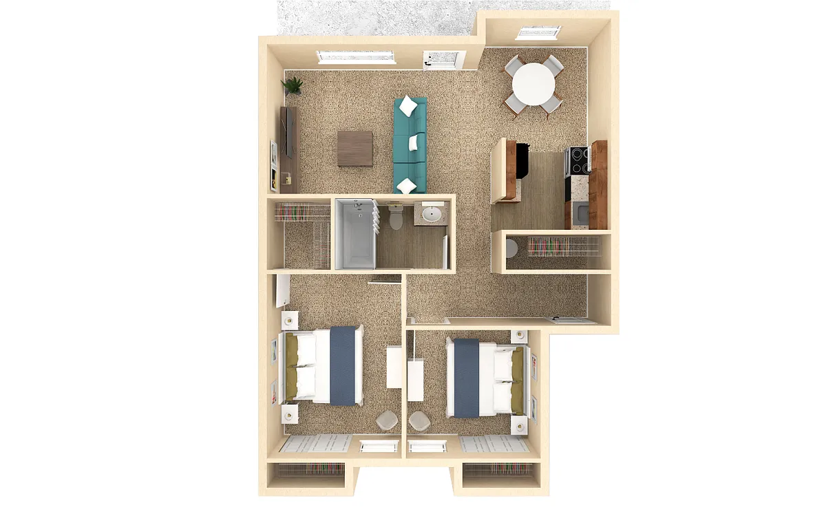 Floor plan The Saffron