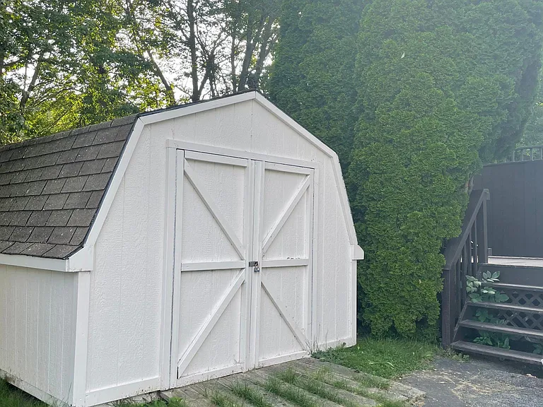 Private shed storage
