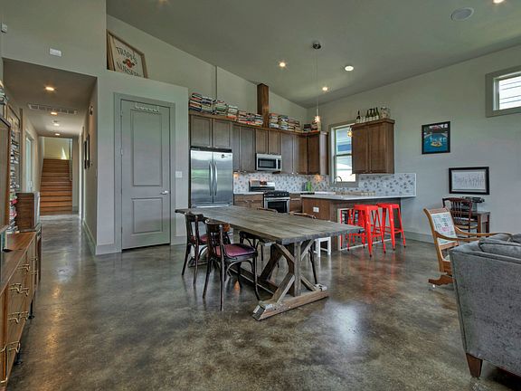 Open concept living/dining