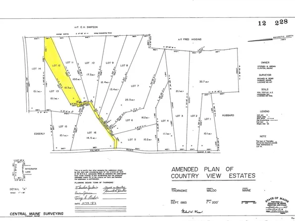 Lot 12 Moulton Hill Lane, Thorndike, ME 04986