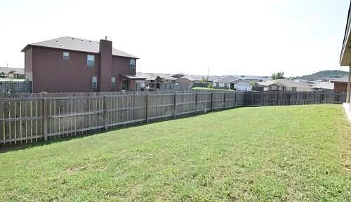 Backyard on the other side
