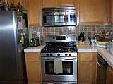 Stainless steel appliances included