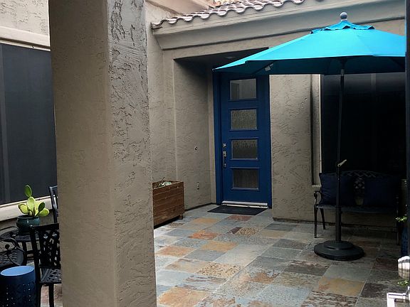 Entry courtyard