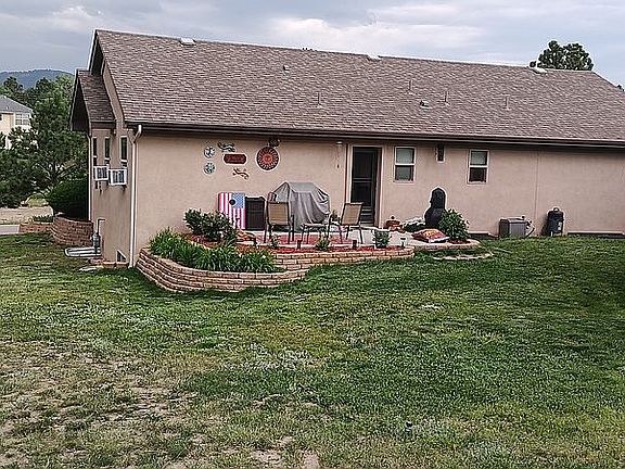 Back Yard with Porch 
