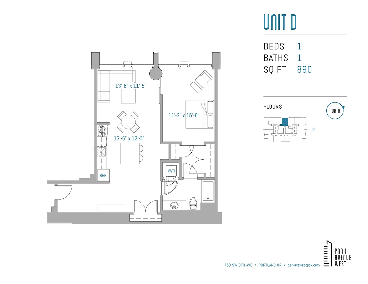 Floor plan D