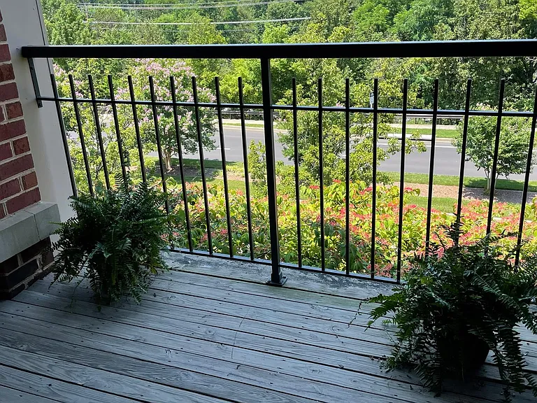Balcony view towards Sugarloaf Mountain