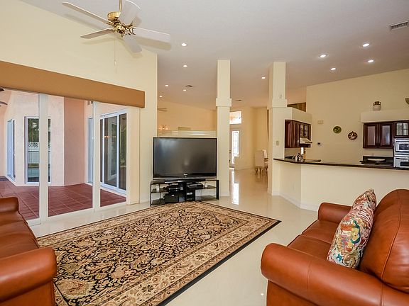Family Room and Kitchen