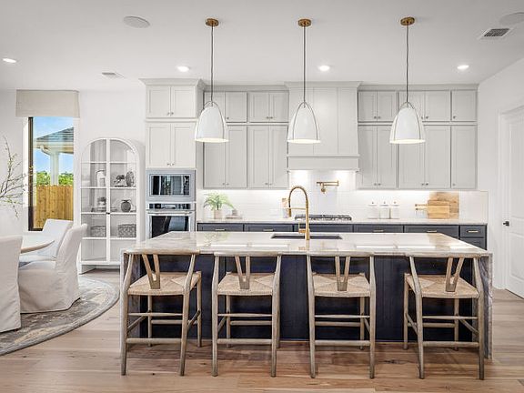 Bright kitchen with ample cabinet space