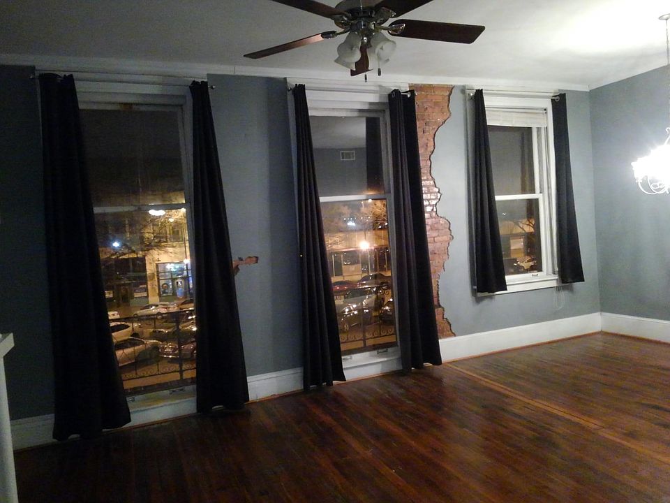 Exposed brick Living Room