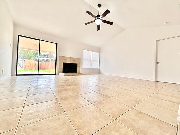Living room from frontier door view