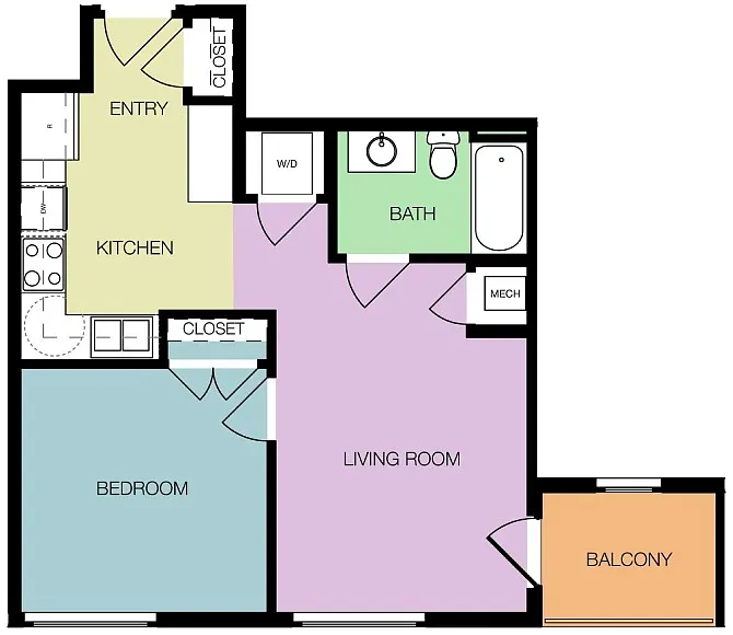 Floor plan Masonry T2-A11
