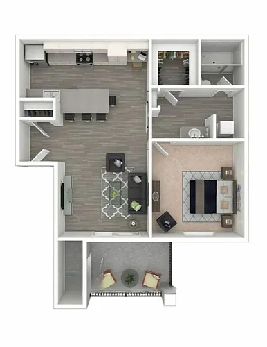 Floor plan A1RR