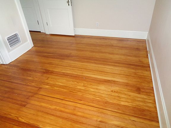 refinished oak flooring
