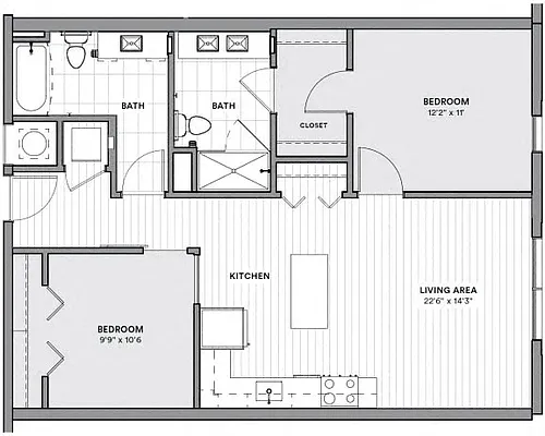 Floor plan B20