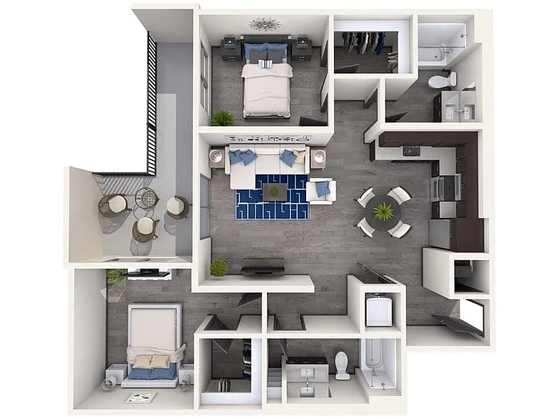 Floor plan B7