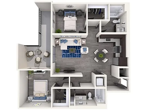 Floor plan B7