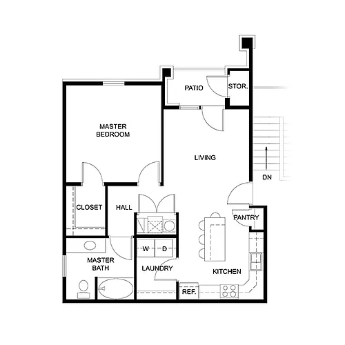 Floor plan Maverick