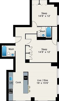 2nd image of 415 W Belmont Ave #408