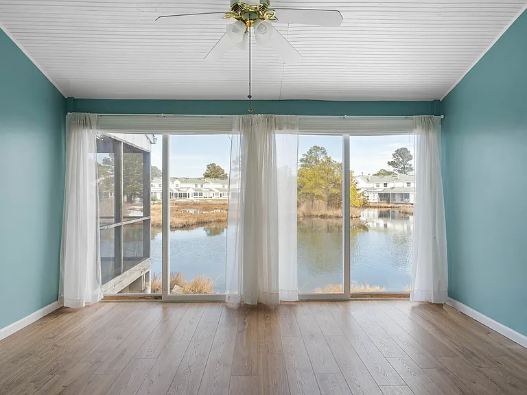 Enclosed sunroom