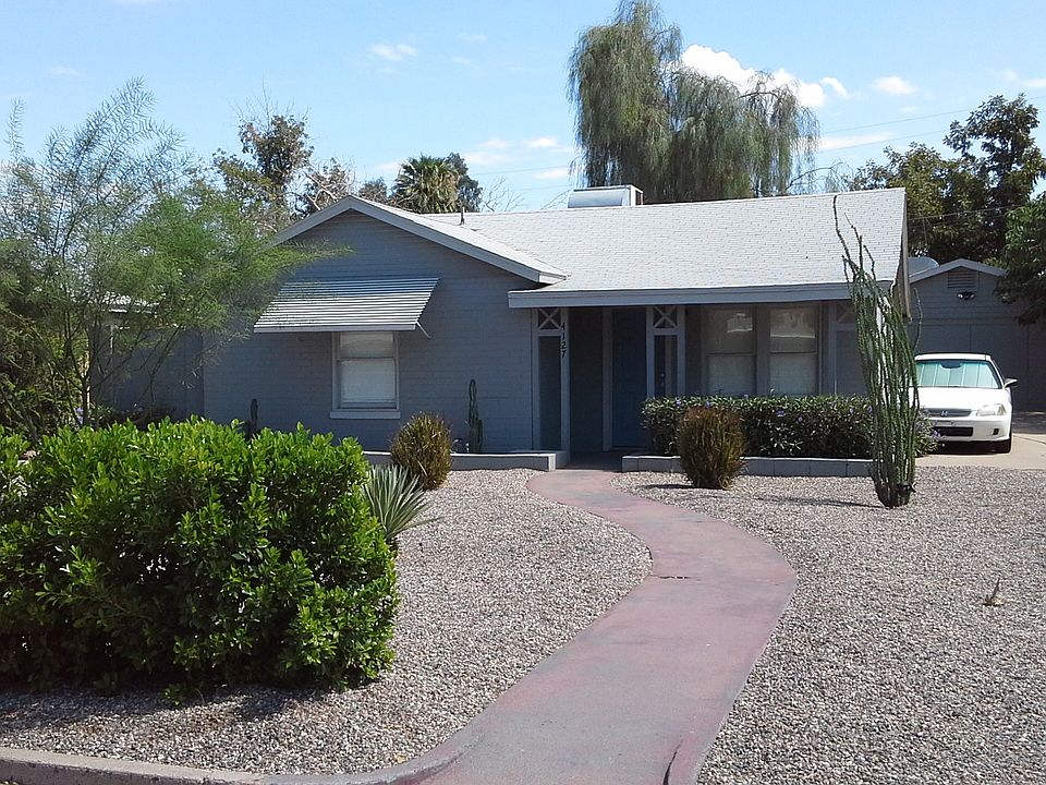 front of complex