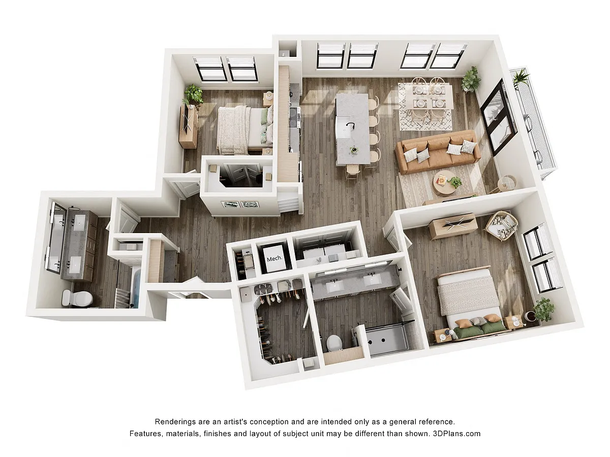 Floor plan B6