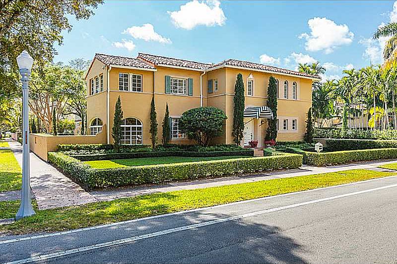 Romantic Coral Gables Mediterranean Estate