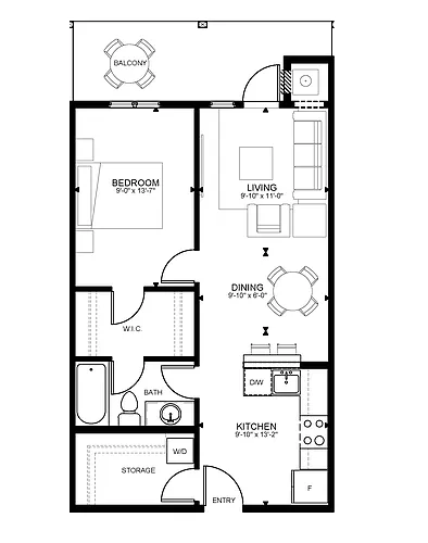 Floor plan 416