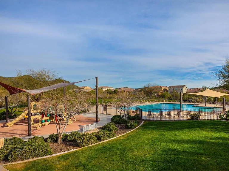resort style pool