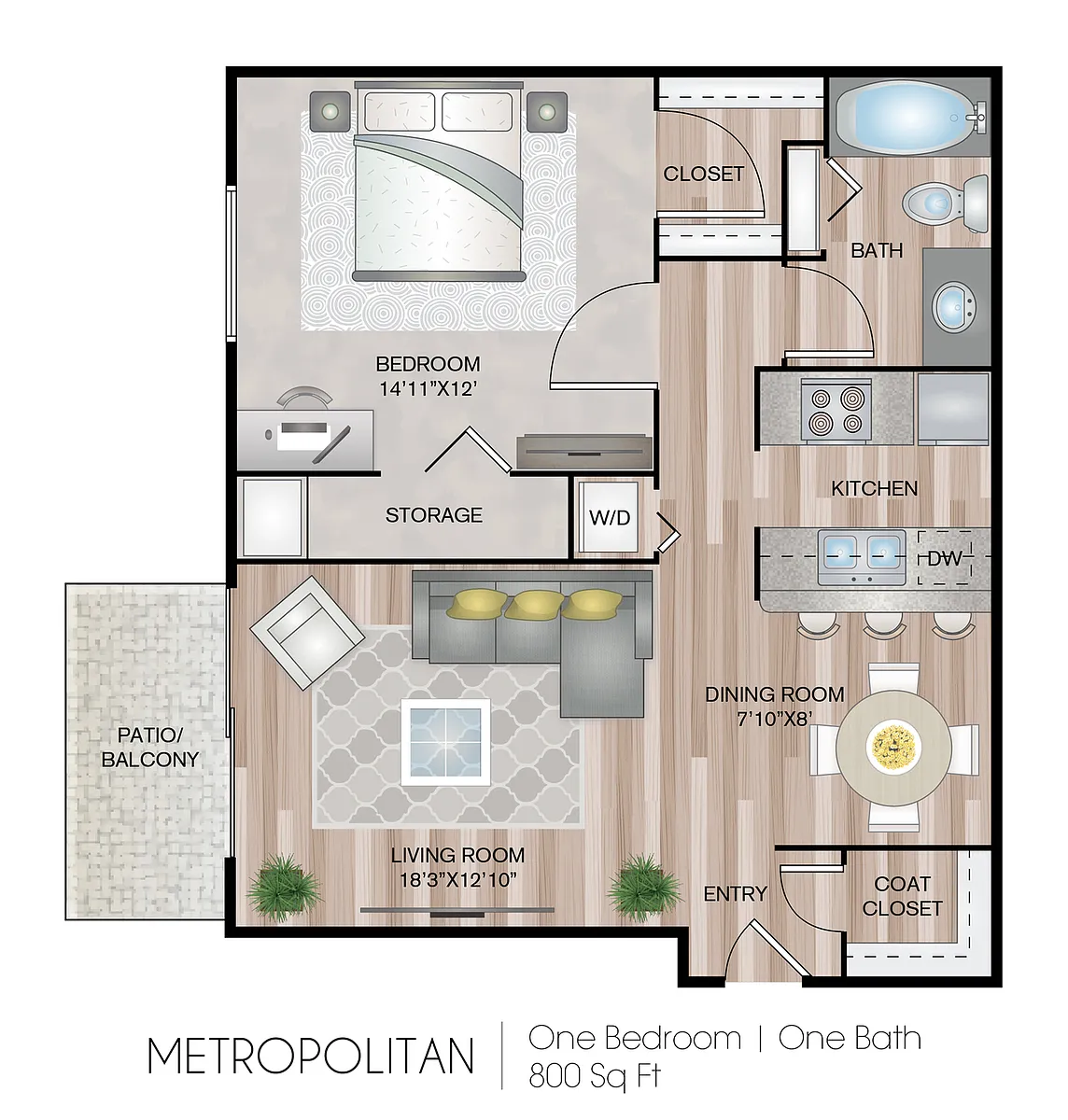 Floor plan METROPOLITAN
