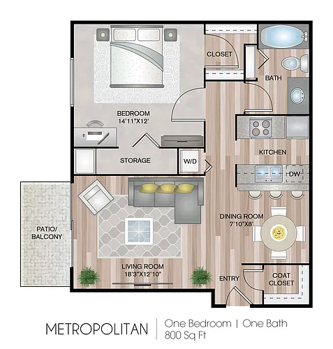 Floor plan METROPOLITAN