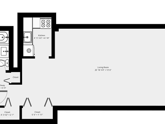 2nd image of 310 W 47th St APT 3G