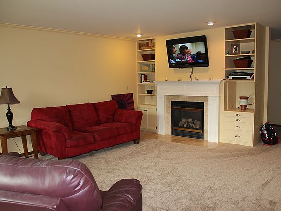 Gas Fireplace and built-ins