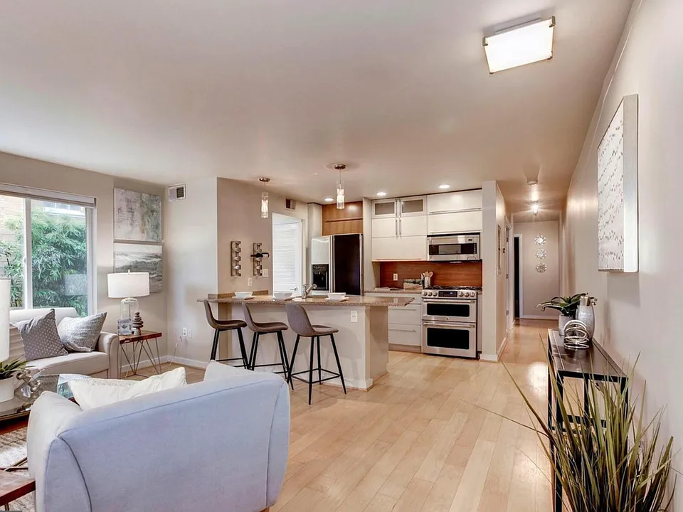 Open Kitchen and Living Space