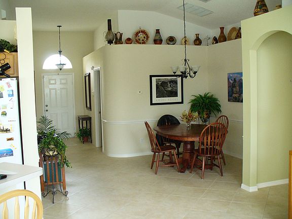 Low maintenace 18" tile throughout living/dining space and guest bathroom