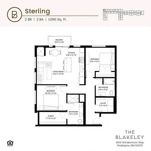 Floor plan Sterling