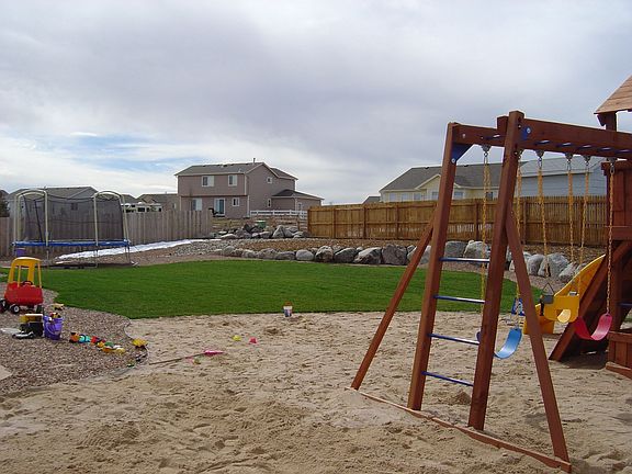 Backyard looking South