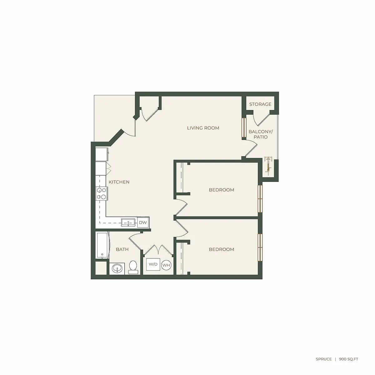 Floor plan Spruce