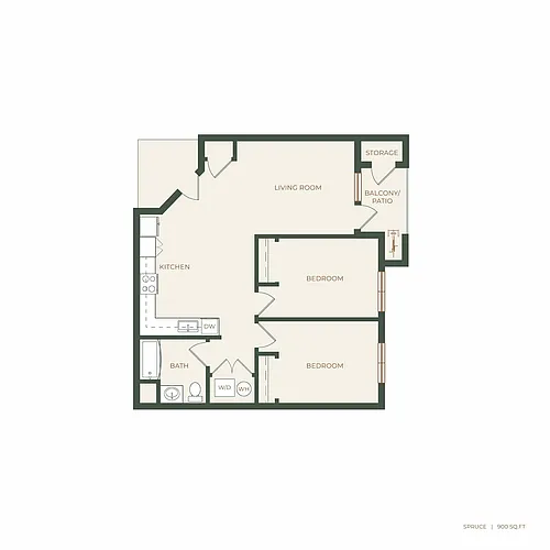 Floor plan Spruce