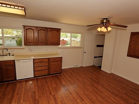 View as you enter the kitchen and breakfast area from the living room
