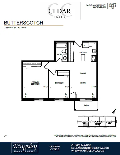 Floor plan 403