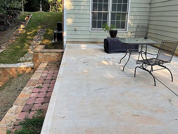 New patio 