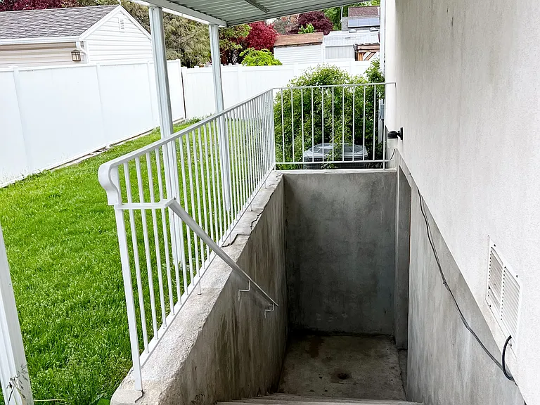 Basement entrance
